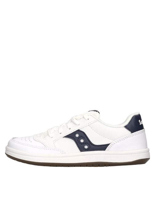 Sneakers modello JAZZ COURT in pelle SAUCONY | JAZZ COURT BBIANCO-NAVY